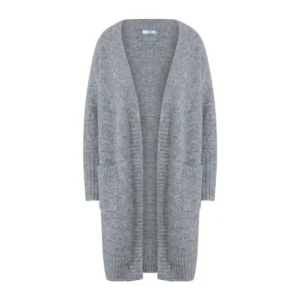 CC Heart Strik Cardigan Amelia - L, Light Grey Melange