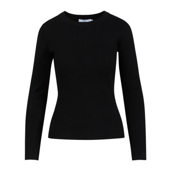 CC Heart Strik Bluse Elena Sort