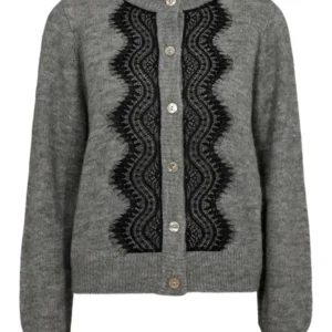 Nümph Strik Cardigan Nulamina Grå - XS