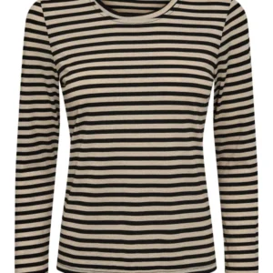 Nümph Bluse Nutrixie Stribet Guld/Sort - XS