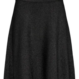 Nümph Strik Nederdel Nulilly Pilly Lurex Sort - S