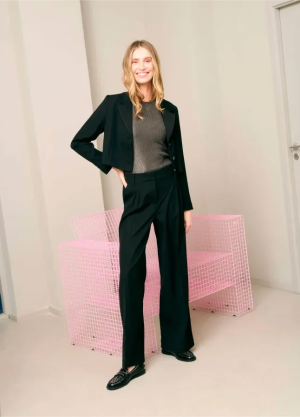 Coster Copenhagen Bukser Glimmer Petra Fit Sort - Image 3