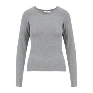 CC Heart Uld trøje Lana - M, Grey Melange