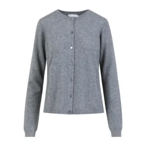 Coster Copenhagen Strik Cardigan Cashmere - M, Grey Melange