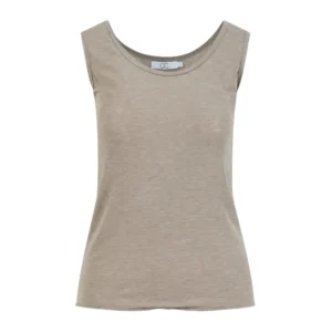 CC Heart Top Uld Lana - S, Hazel Melange