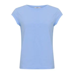 CC Heart Basic T-shirt - M, Powder Blue