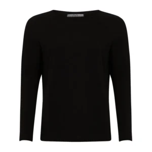 CC Heart Basic Langærmet T-shirt - L, Black