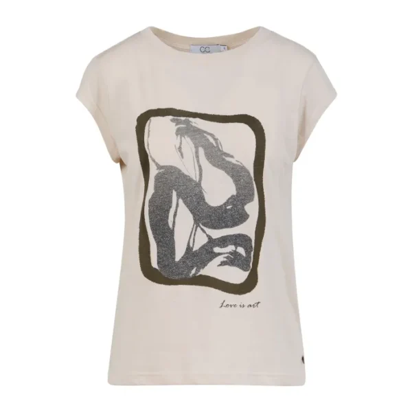 CC Heart Basic T-shirt M. Art Print