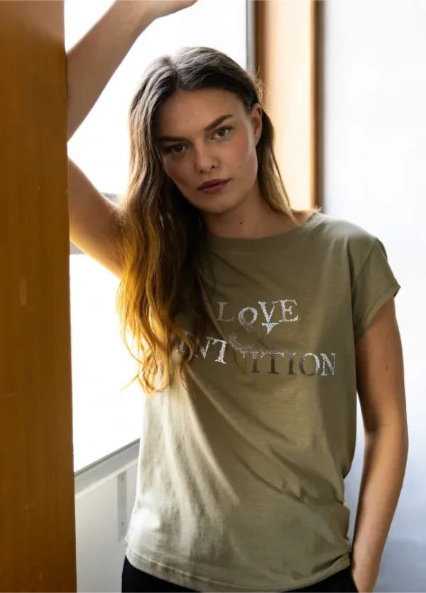 CC Heart Basic T-shirt Alfi Print - Image 4