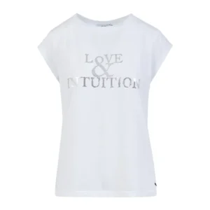 CC Heart Basic T-shirt Alfi Print - XL, White