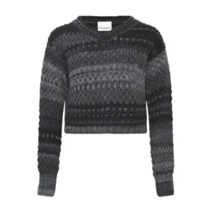 Noella Strik Gio V-hals Black Mix - XS/S