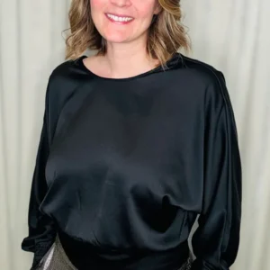 Noella Bluse Krista - XS/S, Black