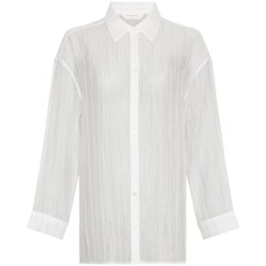 Moss Copenhagen Skjorte Idris Hvid - M/L