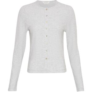 Moss Copenhagen Cardigan Juna Grå - S/M