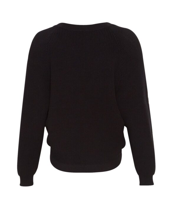 Moss Copenhagen Strik Tatina Rachelle Sort - Image 2