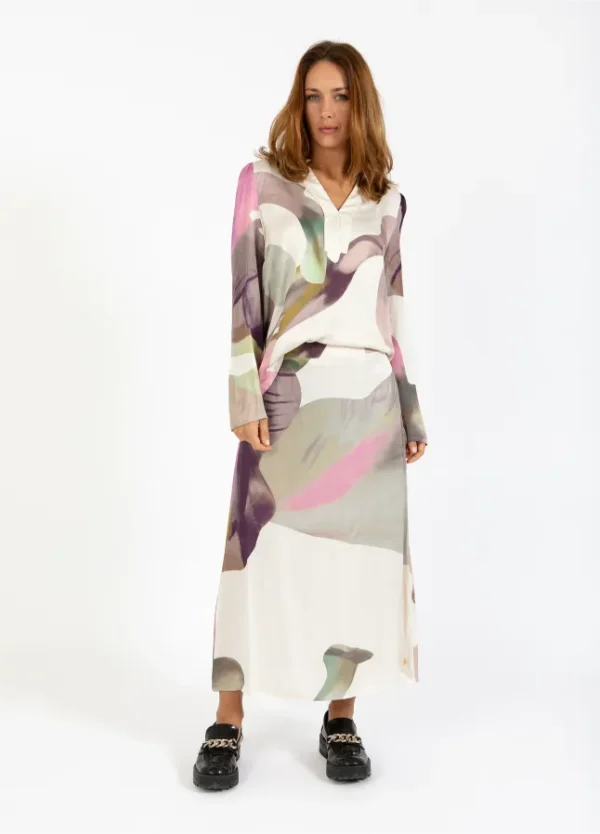 Coster Copenhagen Bluse m. Print - Image 3