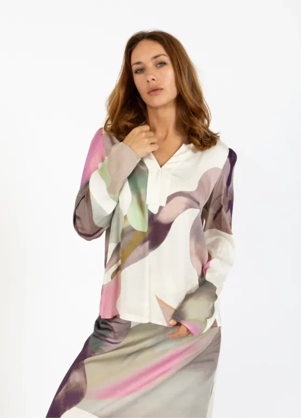 Coster Copenhagen Bluse m. Print - Image 5