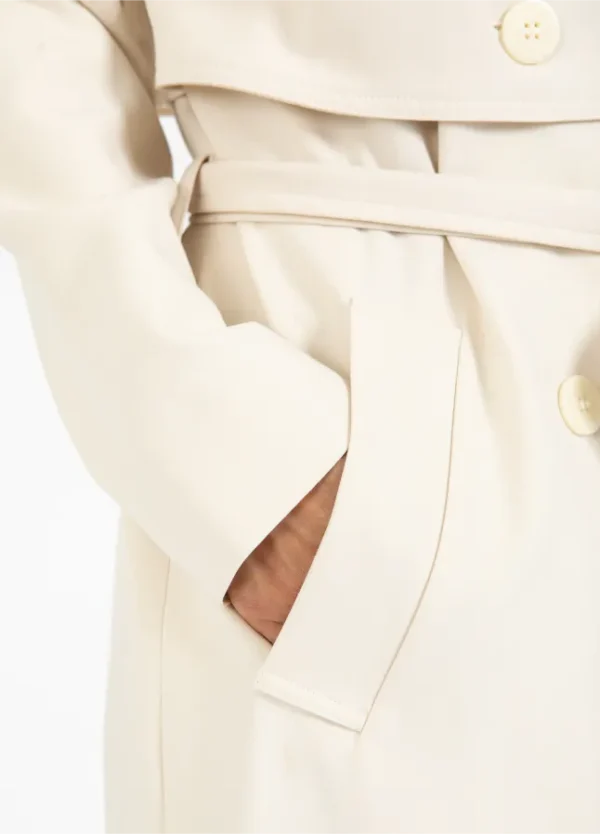 Coster Copenhagen Trenchcoat Creme - Image 7