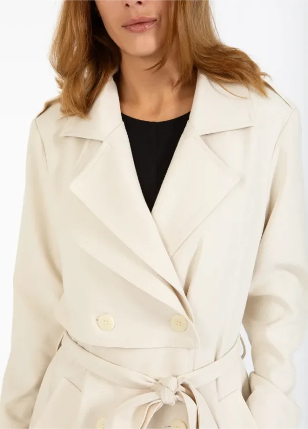 Coster Copenhagen Trenchcoat Creme - Image 9