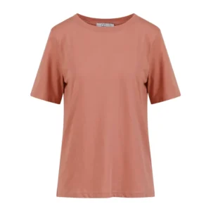CC Heart Regular T-Shirt - M, Rose Clay