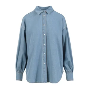 CC Heart Skjorte Blue Denim - 36