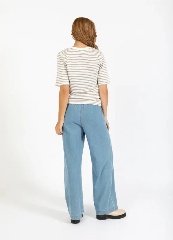CC Heart Bukser Blue Denim - Image 4