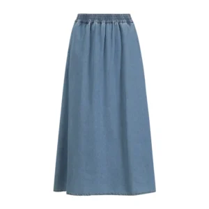 CC Heart Nederdel Blue Denim - 44