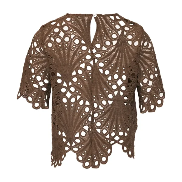 Noella Bluse Kezzie Brun - Image 3