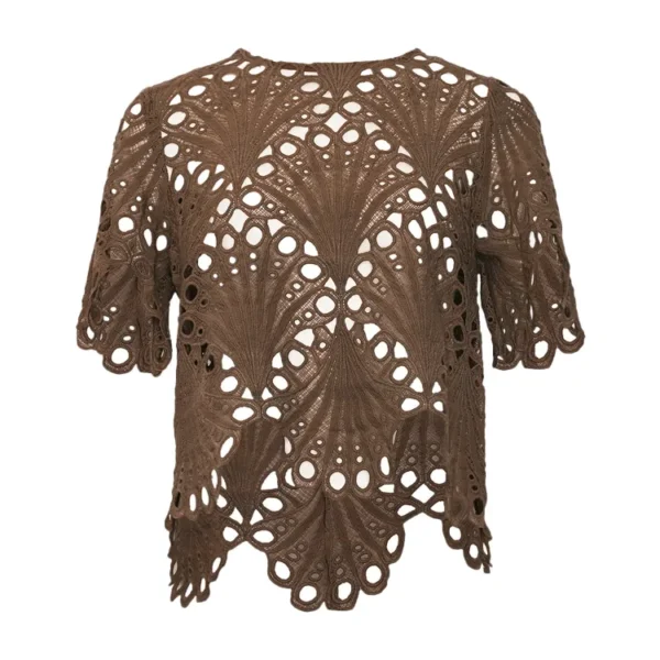 Noella Bluse Kezzie Brun