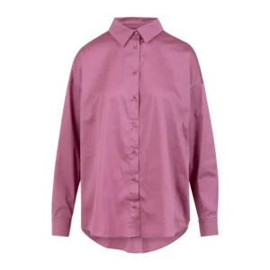 Coster Copenhagen Basic Oversized Skjorte Magenta - 38