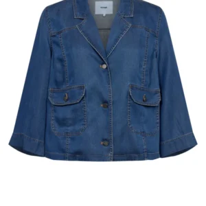 Nümph Skjorte Numiami Medium Blue Denim - 36